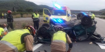 Accidente mortal en la CV-10 a la altura de Borriol
