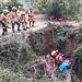 Rescate de una persona caída a un barranco de 4 metros en Anna