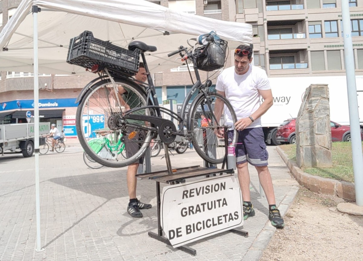 revisión técnica gratuita de bicicletas en Castellón