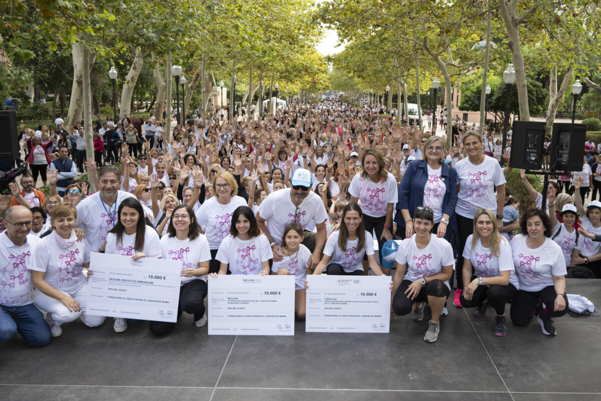 IX Marcha solidaria 'Un Paseo por la Vida Castelló – 2023' organizada por la Fundación Le Cadó