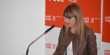 Patricia Maciá, portavoz de la ejecutiva provincial del PSPV-PSOE de Alicante