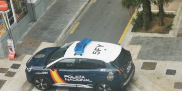 La Policía Nacional tiene acordonada la zona