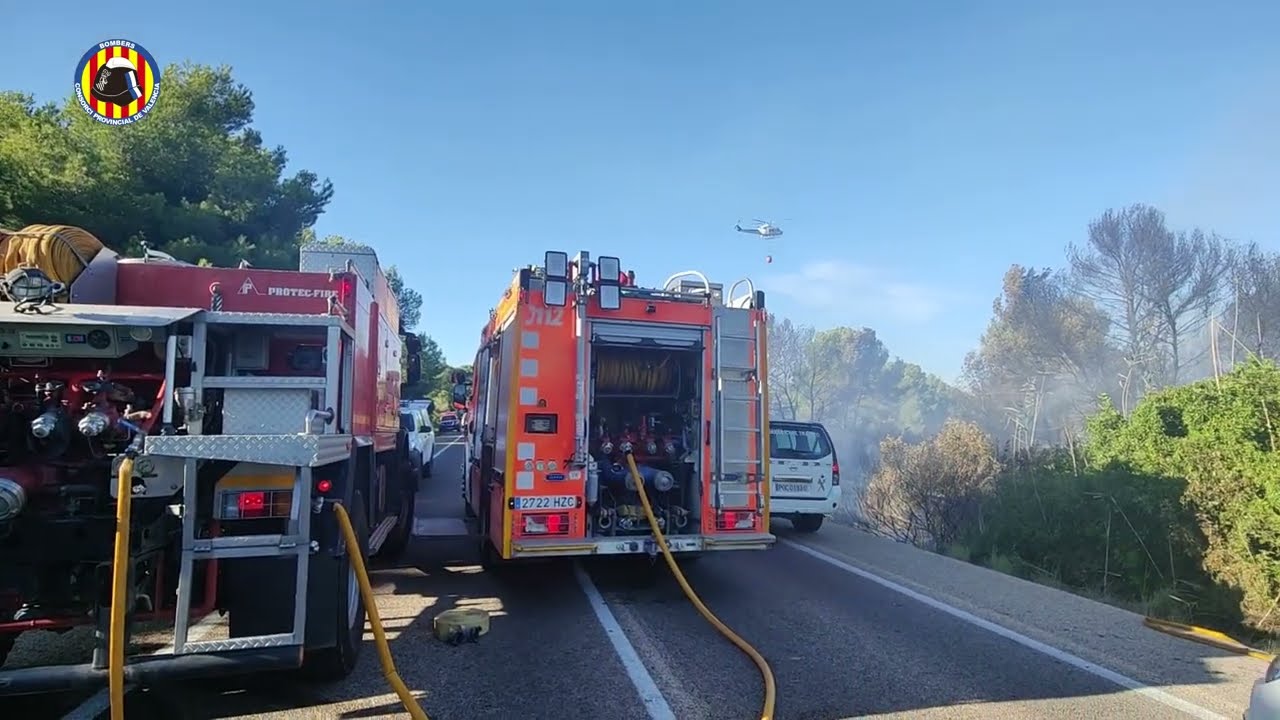 Incendio en El Saler