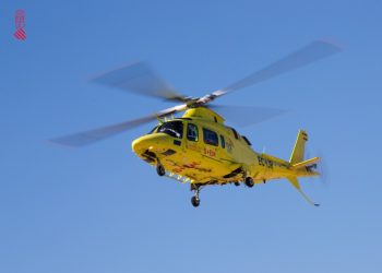 Helicóptero medicalizado de la Generalitat