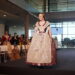 María Estela Arlandis en la pasarela de indumentaria valenciana de Feria Valencia