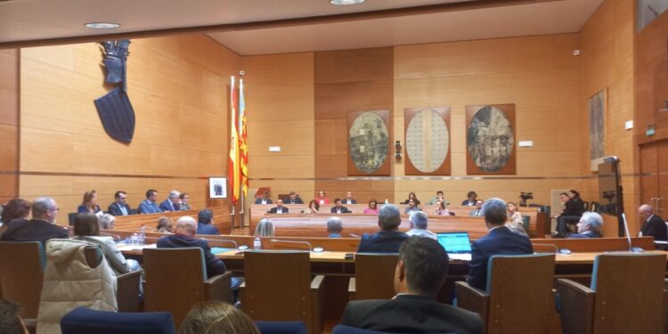 Pleno de noviembre en la Diputación de Valencia
