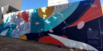 Mural 'Memoria' en Nuevo Centro