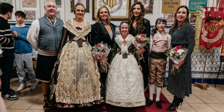 Proclamación de las Falleras Mayores 2024 de Espartero-Gran Vía Ramón y Cajal