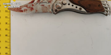 navaja apuñalamiento Piles