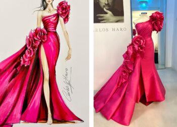 Carlos Haro diseña el vestido de Marta Flich para las Campanadas 2023-2024