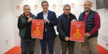 Presentació de la prova de la Copa d'Espanya de ciclocross a Xàtiva