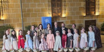 Telas de la Corte de Honor de la FMIV 2024