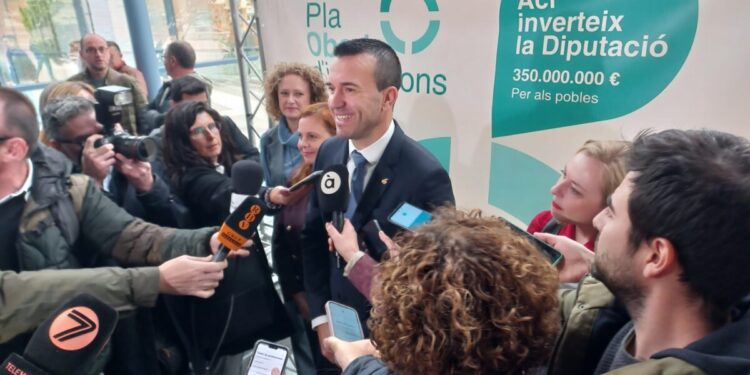 presentación pla obert d'inversions Diputació de València