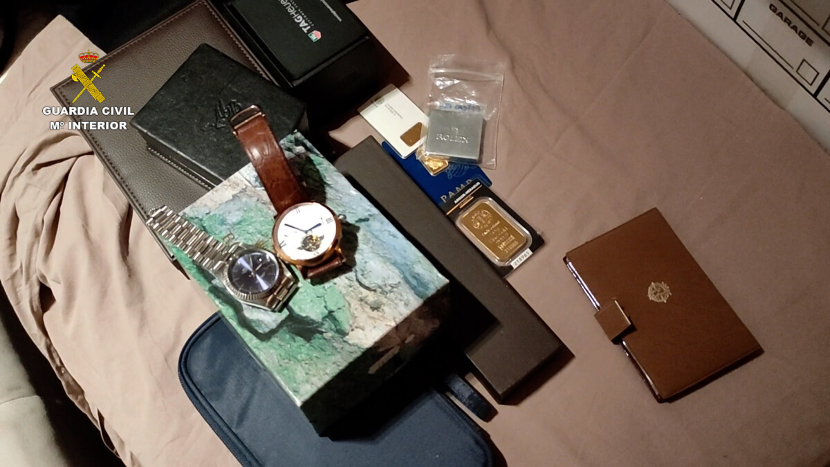 Intervención de objetos en el registro domiciliario