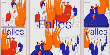 Imagen gráfica de las Fallas