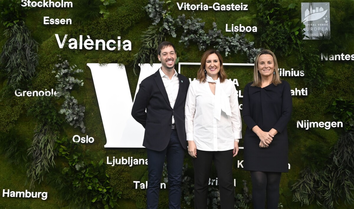 María José Catala en el acto inaugural de Valencia Capital Verde Europea 2024
