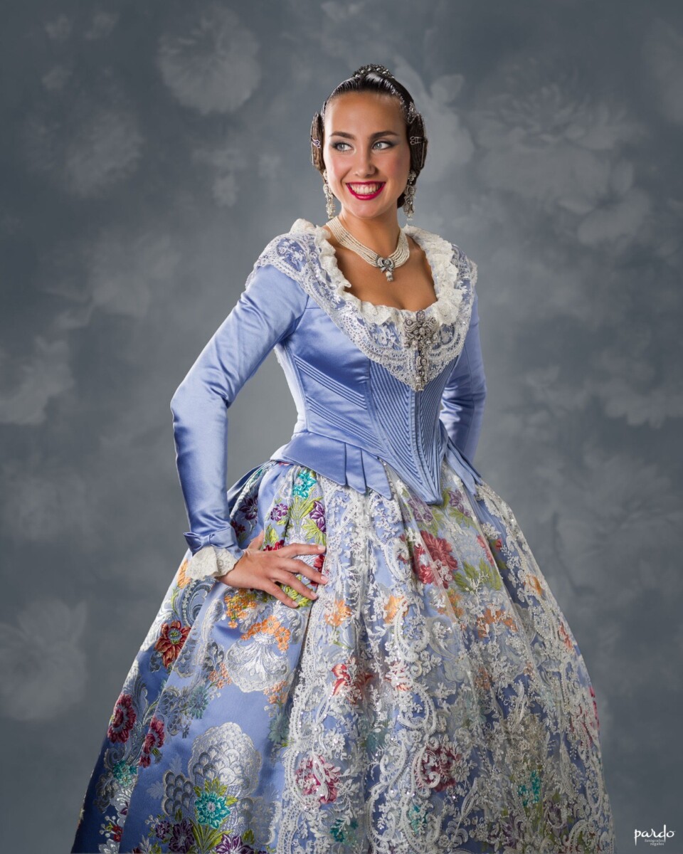 Natalia Castillo, fallera mayor de Cádiz-Denia