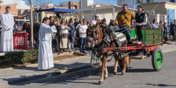 bendición de animales de Sant Antoni en Riba-roja de Túria