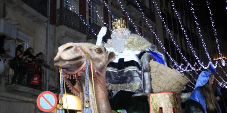 Cabalgata de Reyes Magos en Alicante