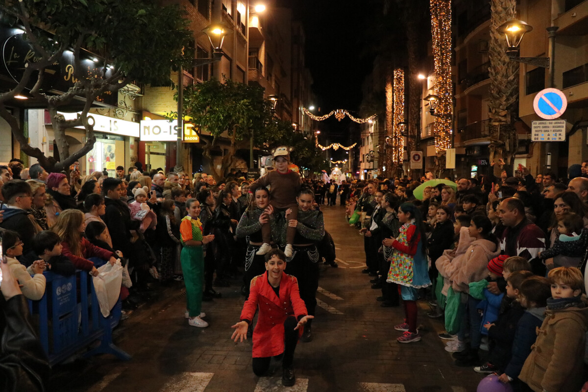 Cabalgata de Reyes Magos en Sagunto