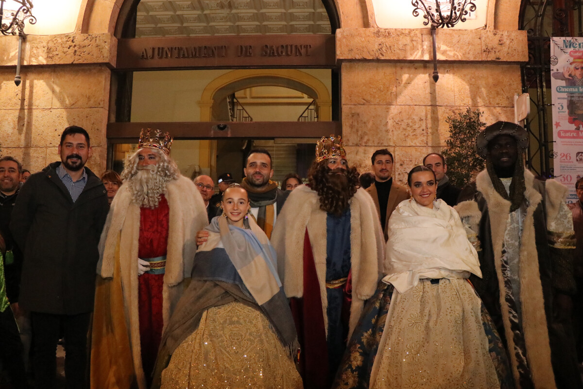 Cabalgata de Reyes Magos en Sagunto