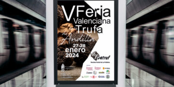 Cartel de la Feria Valenciana de la Trufa de Andilla