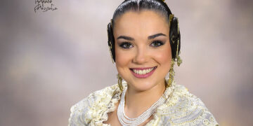 Paola Rueda, Fallera Mayor de Villanueva de Castellón-Horticultor Galán