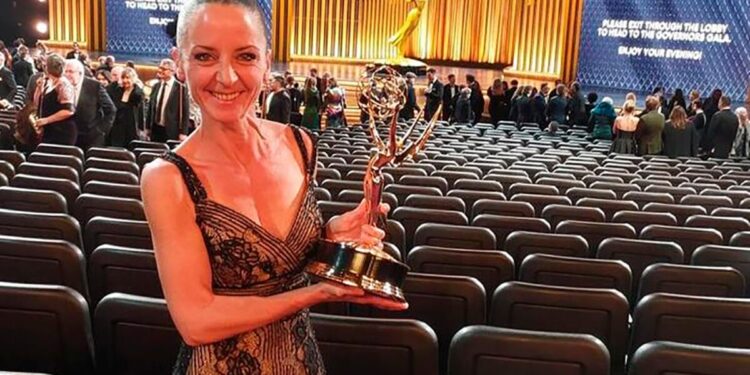 Nelly Guimaras Sanjuan gana el premio Emmy a Mejor Maquillaje Prostético