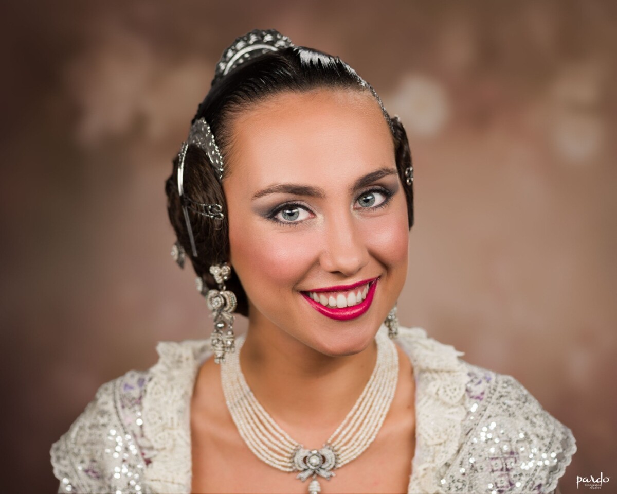 Natalia Castillo, fallera mayor de Cádiz-Denia