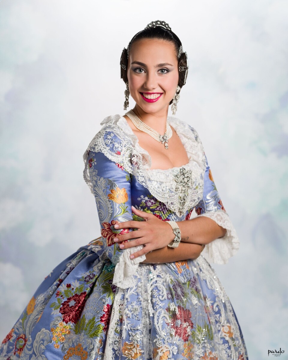 Natalia Castillo, fallera mayor de Cádiz-Denia