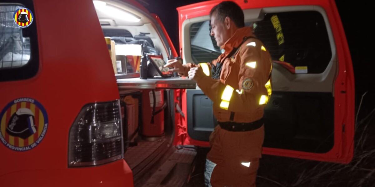 Incendio forestal en término de Turís