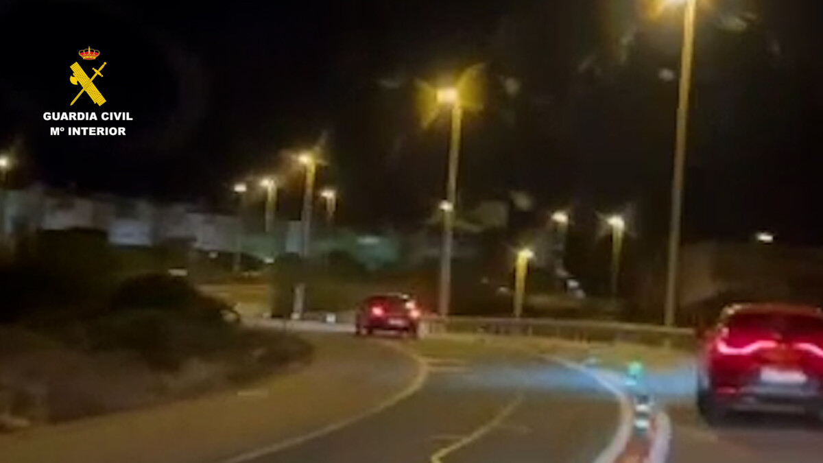 Conductora ebria conduciendo por el carril contrario en Torrevieja