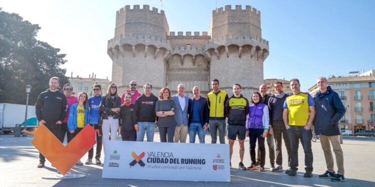 Acto del décimo aniversario de Valencia Ciudad del Running