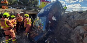 Accidente en Alfara de la Baronia