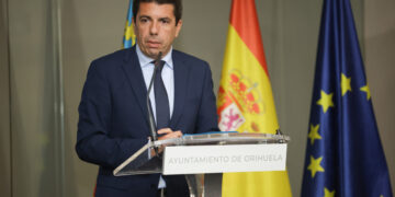 Carlos Mazón hace una declaración institucional