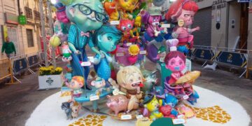 Falla infantil de Convento Jerusalén-Matemático Marzal, primer premio de Especial 2024