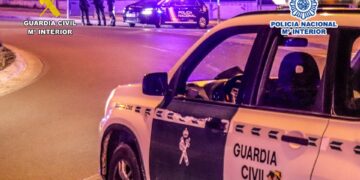 Coche patrulla de la Guardia Civil