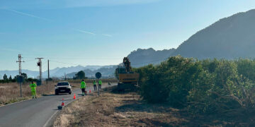 Obras de mejora de la seguridad en la CV-567