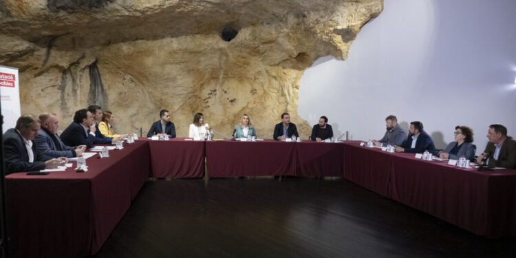 Reunión itinerante de Diputació dels pobles en el Museu de la Valltorta