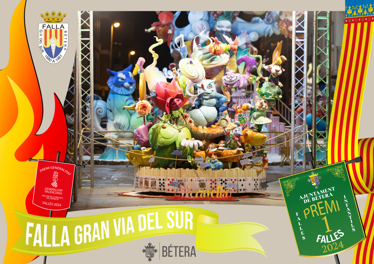 Gran Vía del Sur, primer premio de las Fallas de Bétera