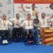 La selección valenciana de pádel en silla de ruedas, campeona del Campeonato de España