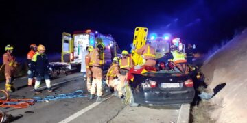 Accidente en Navarrés provocado por un jabalí