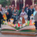 Inauguración de la instalación 'Llegir en verd' de Ceballos y Sanabria y Marina Puche en el Centre del Carme