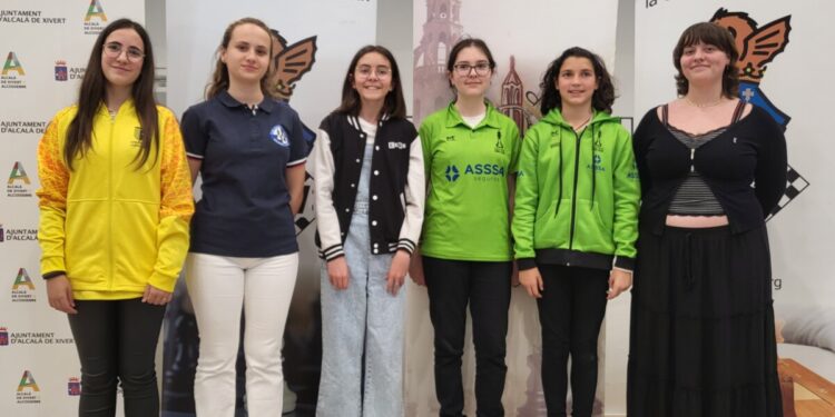 Agnés Núñez de Arenas, del Clun de Ajedrez Ribera Baixa