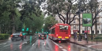 Este lunes ha llovido más en Valencia que ningún otro día los últimos 7 meses