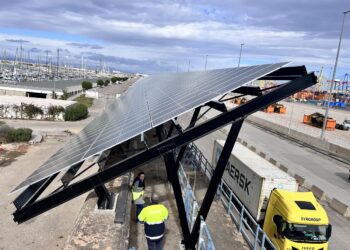 Instalación fotovoltaica del Puerto de Valencia