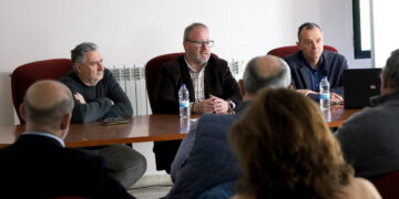 Reunión de Avelino Mascarell con la Mancomunidad del Rincón de Ademuz