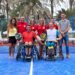 Pádel en silla de ruedas en Valencia