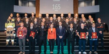 165 aniversario de la Compañía de Bomberos de Castellón