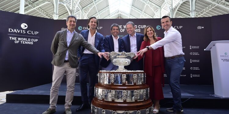 Presentación de la Copa Davis en Valencia